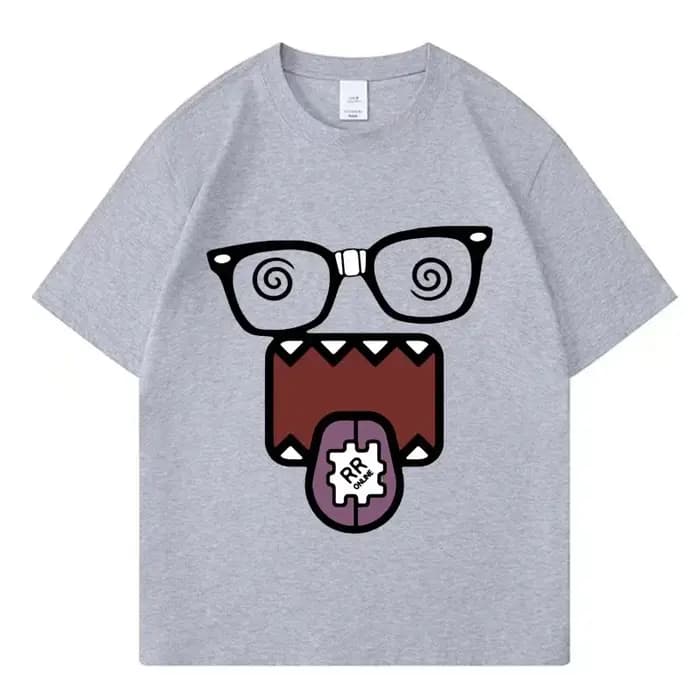 T-shirts Domo Kun Funny Meme pour hommes et femmes