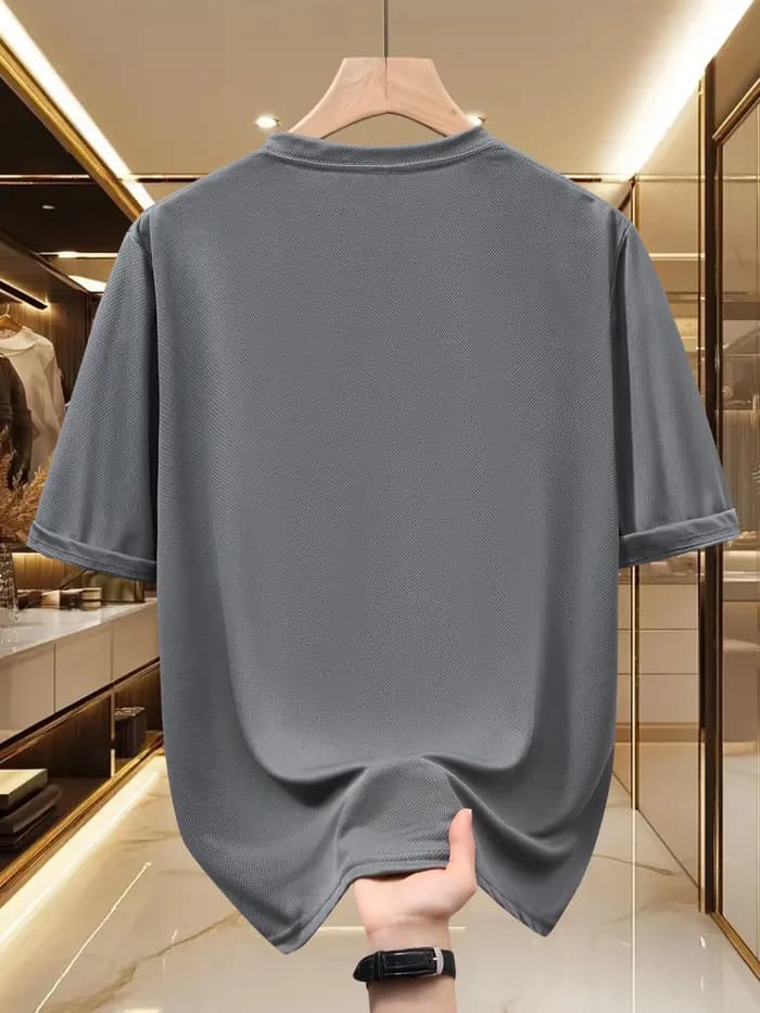 T-shirt imprimé à manches courtes pour homme