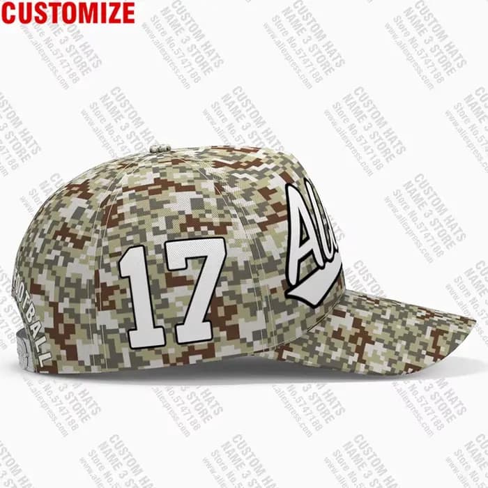Casquette de baseball américaine Camo Free bt