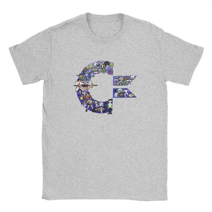 T-Shirt à Manches Courtes en Coton pour Homme