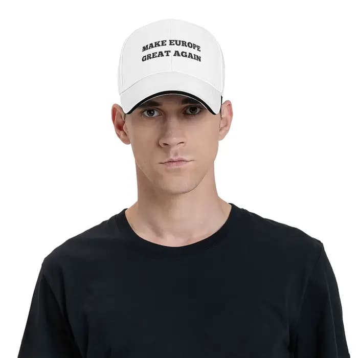 Casquette de baseball « Make Europe Great Again » pour femmes et hommes