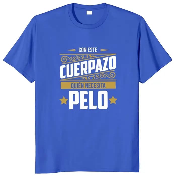 T-shirt This Great Body Who Need Hair pour homme