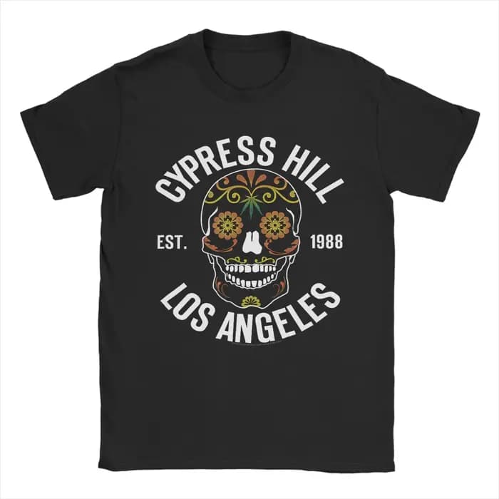T-shirt Cypress Hill Till Death Do Us Part pour hommes, t-shirts vintage en pur coton, col rond, man