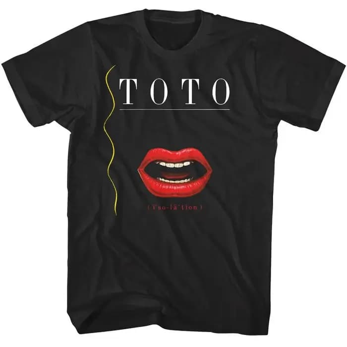 TOTO BAND chemise Isolation Album Merch t-shirts graphiques été hommes et femmes T-shirt ample et re