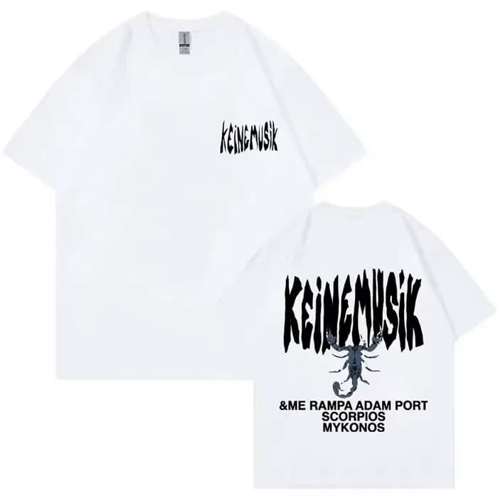 Été Keinemusik X Pacha graphique t-shirt hommes femmes Hip Hop mode Vintage T-shirts hommes décontra