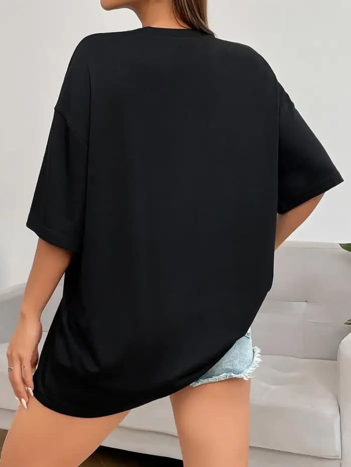 Florida Sunshine State USA City classique lettre motif T-Shirts pour femmes ample surdimensionné vêtements 100% coton Streetwear t-shirt