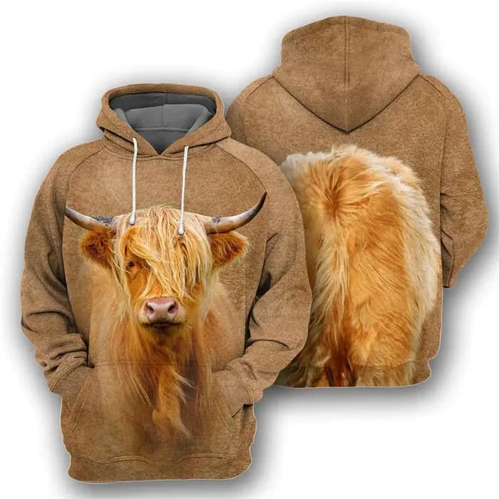 Sweat à capuche imprimé en 3D pour homme