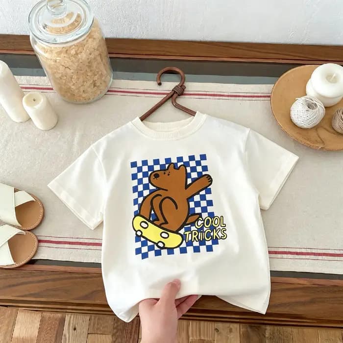 T-shirt imprimé motif fruits pour enfants