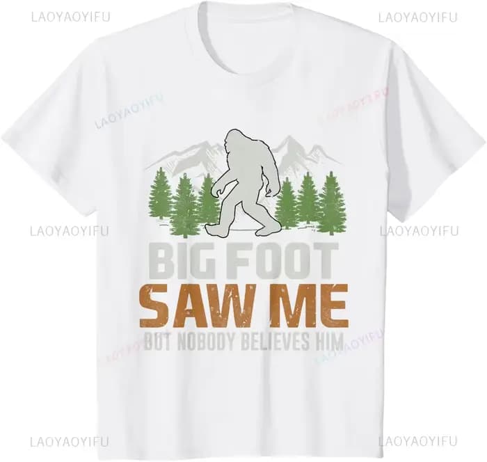Bigfoot-T-shirt manches courtes homme