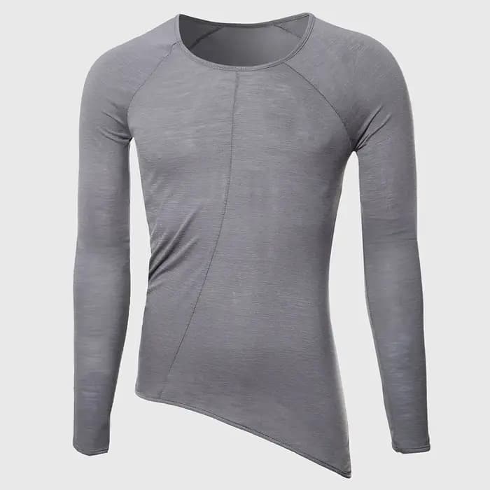T-shirt à col rond pour hommes