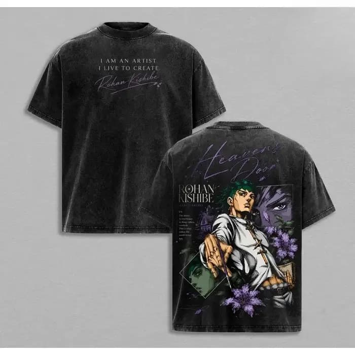 T-shirt Manga Kira Yoshikage JoJo's Bizarre Adventure pour Homme