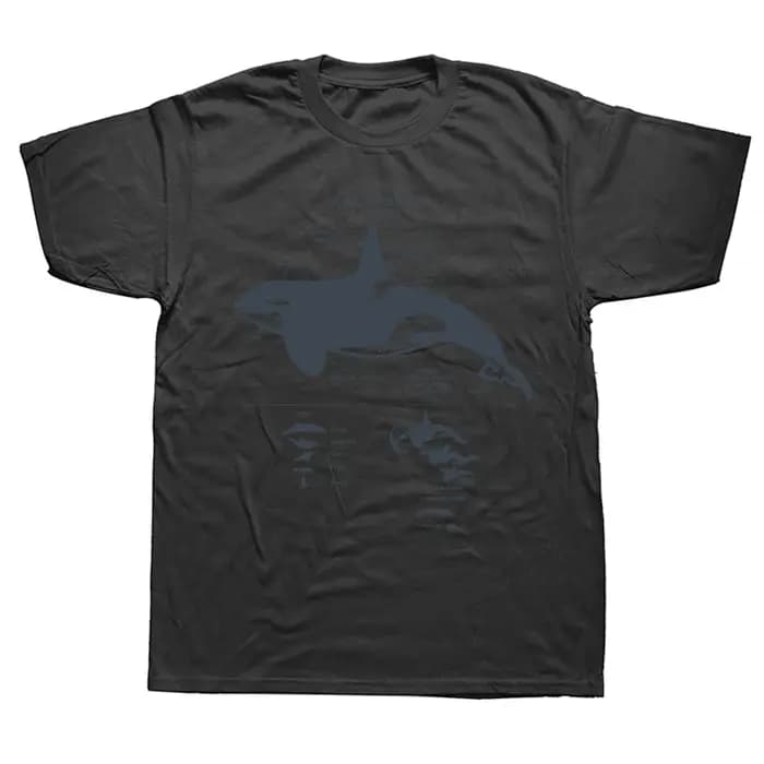 T-shirt à manches courtes avec motif de plage