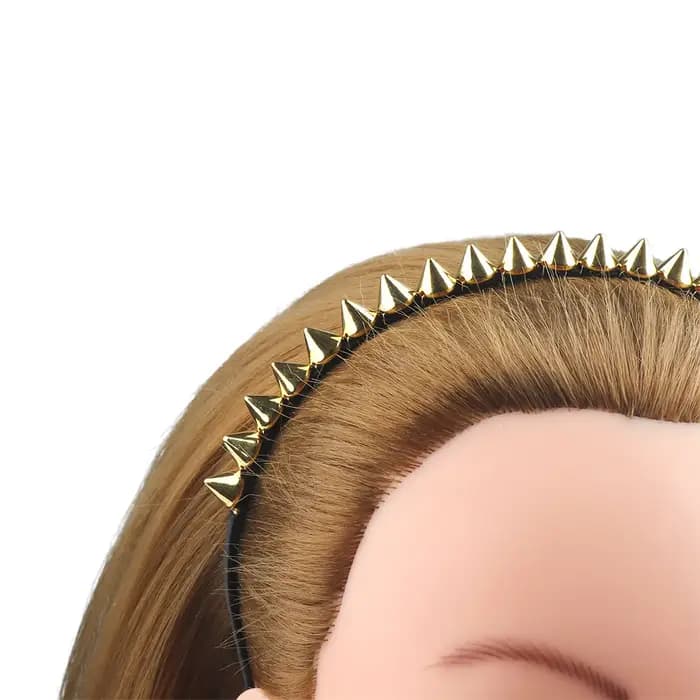 Bandeau de cheveux clouté Rock Spike RiSALE