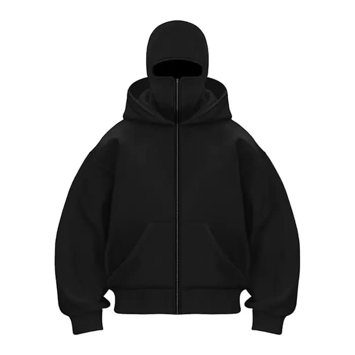 Sweat-shirt à capuche et fermeture éclair pour hommes et femmes