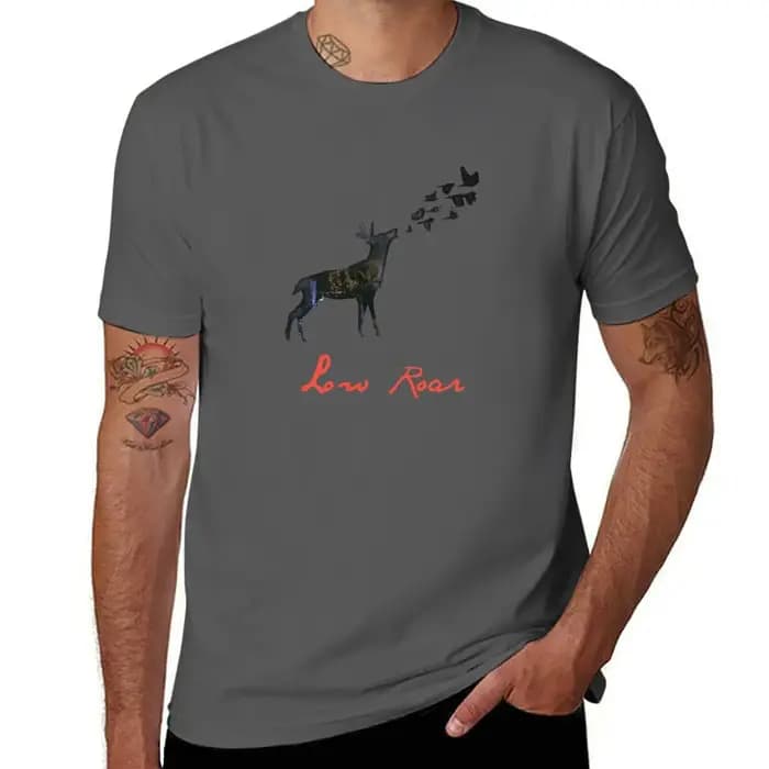 T-Shirt Roar t graphique homme T-Shirt bas chemises pour hommes