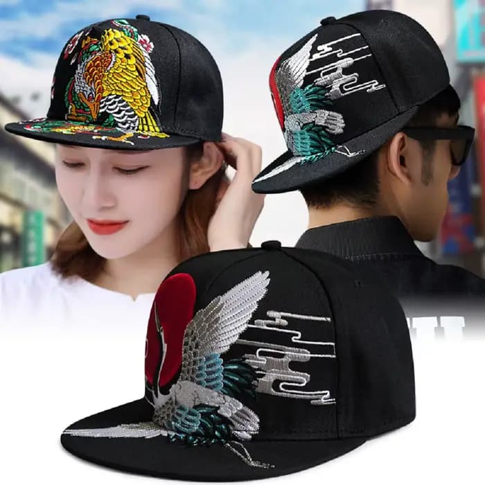 Casquette de baseball plate pour hommes