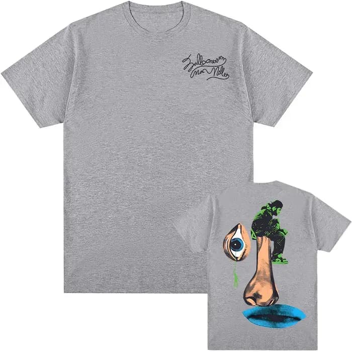 Macc Miller-T-shirt à manches courtes et col rond pour homme et femme