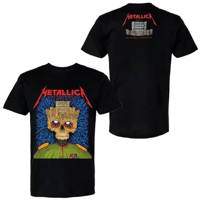 T-shirt Metallica M72 World Tour 2026 Merch
