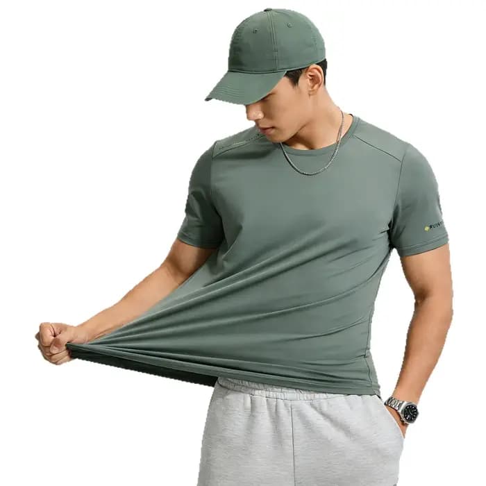 T-shirt Homme Cool à Manches Courtes – Nouveau Modèle Ample