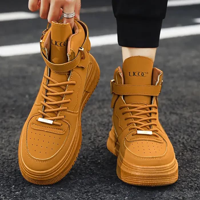 Mode chaude marron baskets hommes 2024 concepteur
