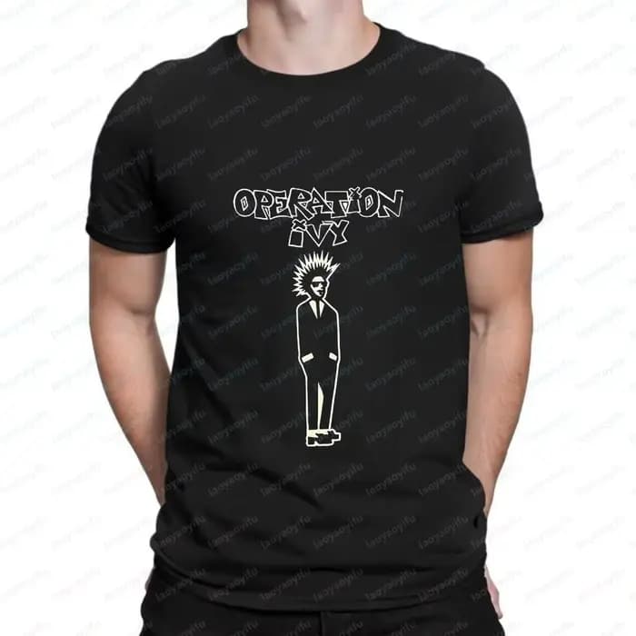 Operation Ivy - T-shirt à manches courtes et col rond pour hommes et femmes