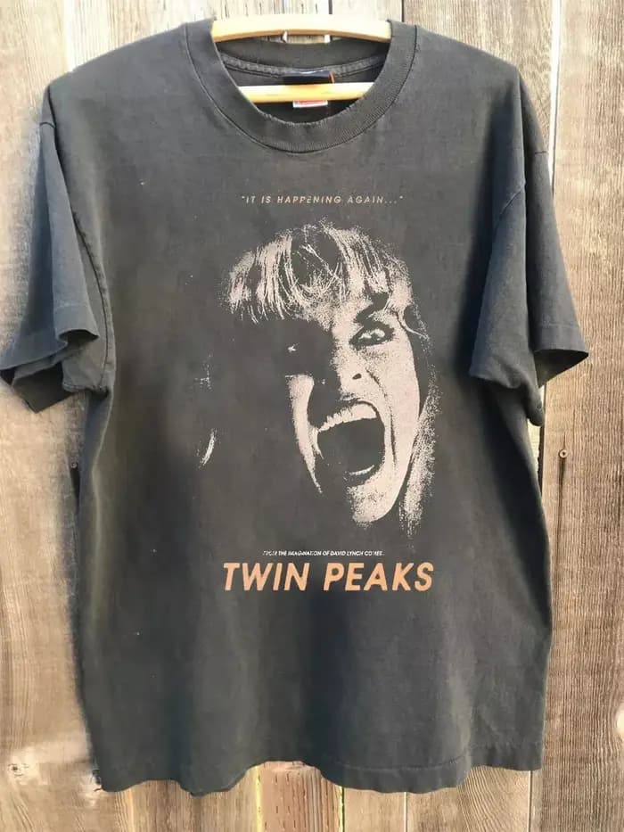 T-shirt unisexe de style classique Twin Peaks Laura Palmer Charcoal, nouveau t-shirt vintage pour ho