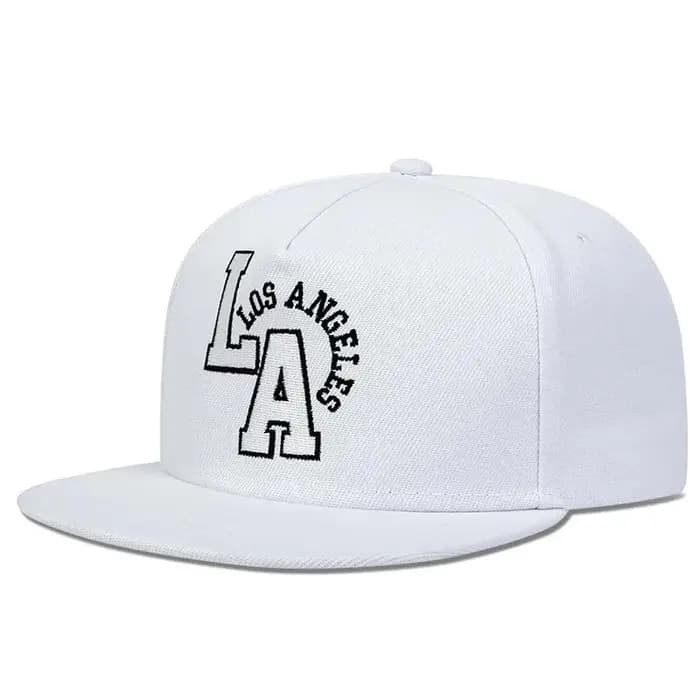 Casquette de baseball brodée Los Angeles Hip Hop Snapback pour hommes