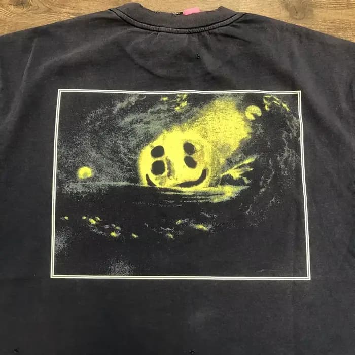 SAINT OF MICHAEL 1:1 Style américain mode Streetwear Vintage vêtements hauts amples t-shirt surdimensionné été