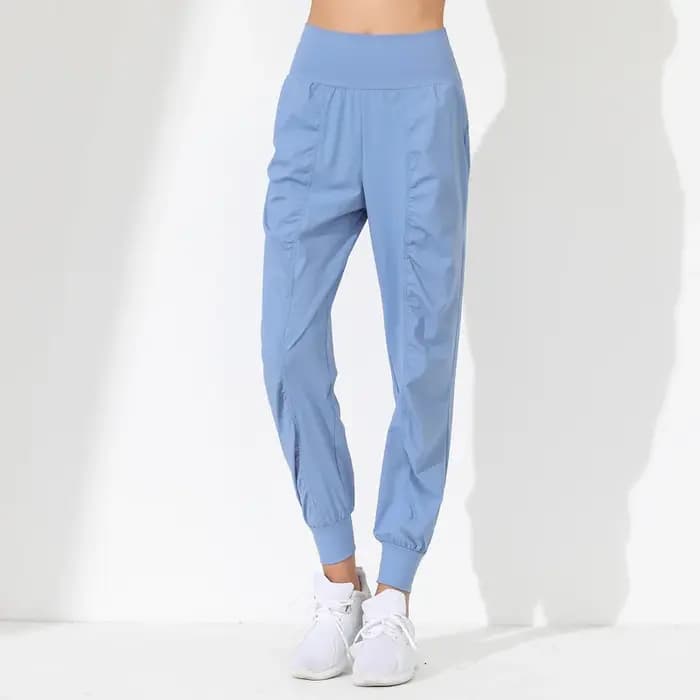 Pantalon de Yoga femme ample mince