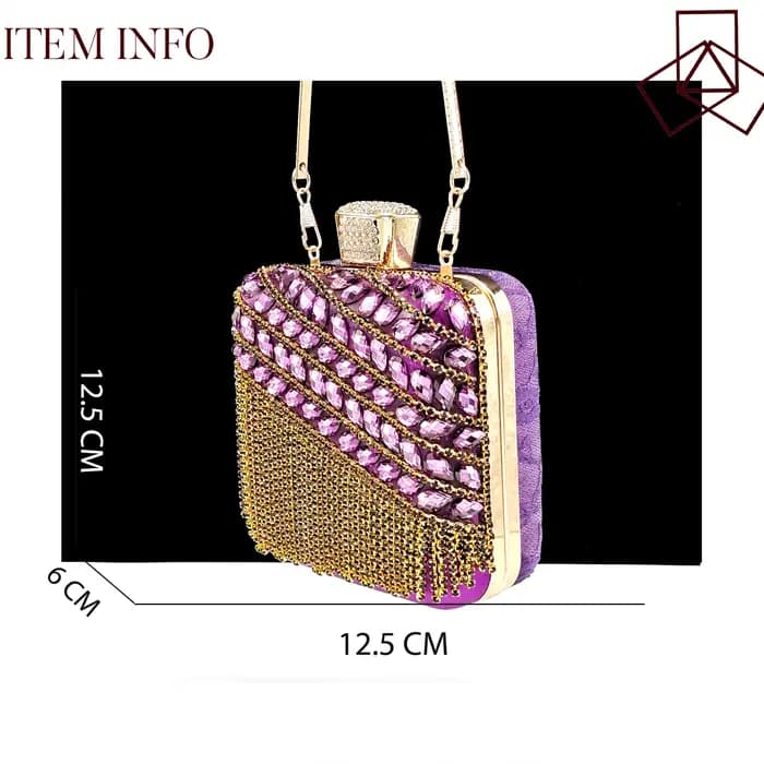 Chaussures et sac de couleur violet brillant