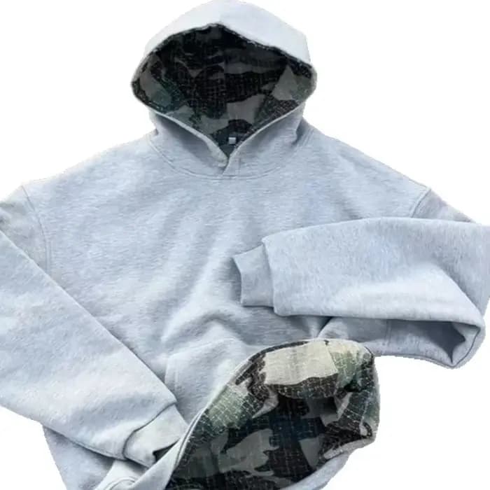2025 automne et hiver nouvelle mode à capuche à manches longues Camouflage sweat