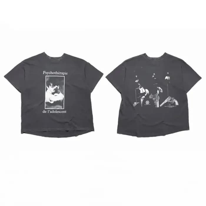 T-shirts à manches courtes en coton rouge pour hommes et femmes, avec slogan imprimé « Rich Second G