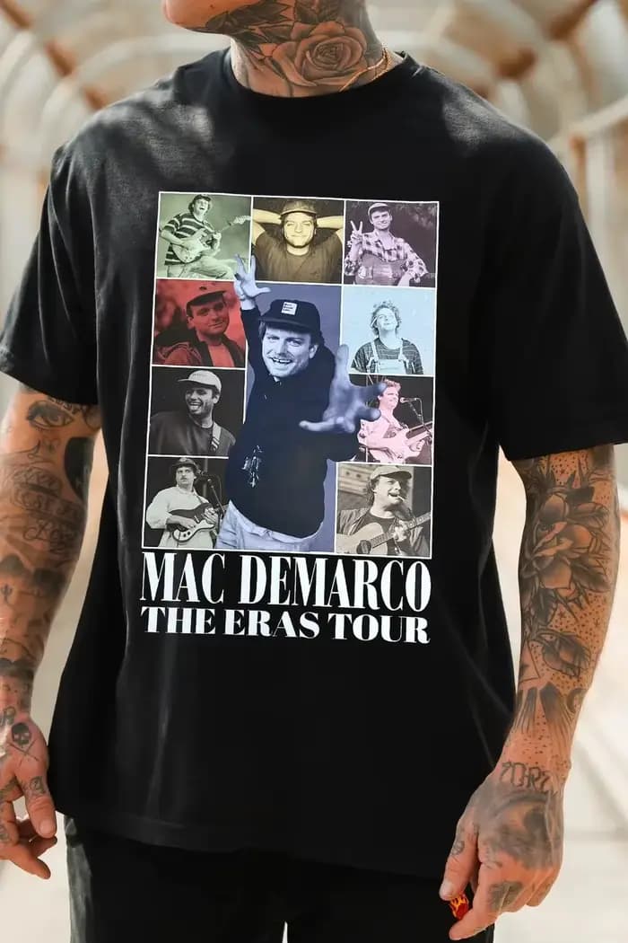 T-shirt graphique Hip Hop 2026 Mac DeMarco pour homme et femme