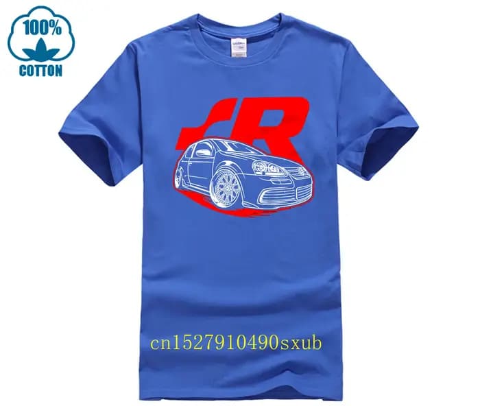 Golf MK5 R32 t-shirt hommes haute qualité col rond cool homme T-shirt