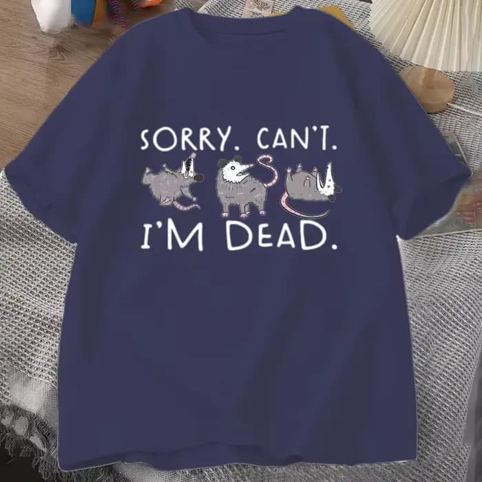 Nouveau Possum T-Shirt pour Opossum amant drôle graphique