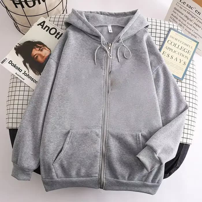 Sweat à capuche homme style urbain rétro zippé à manches longues