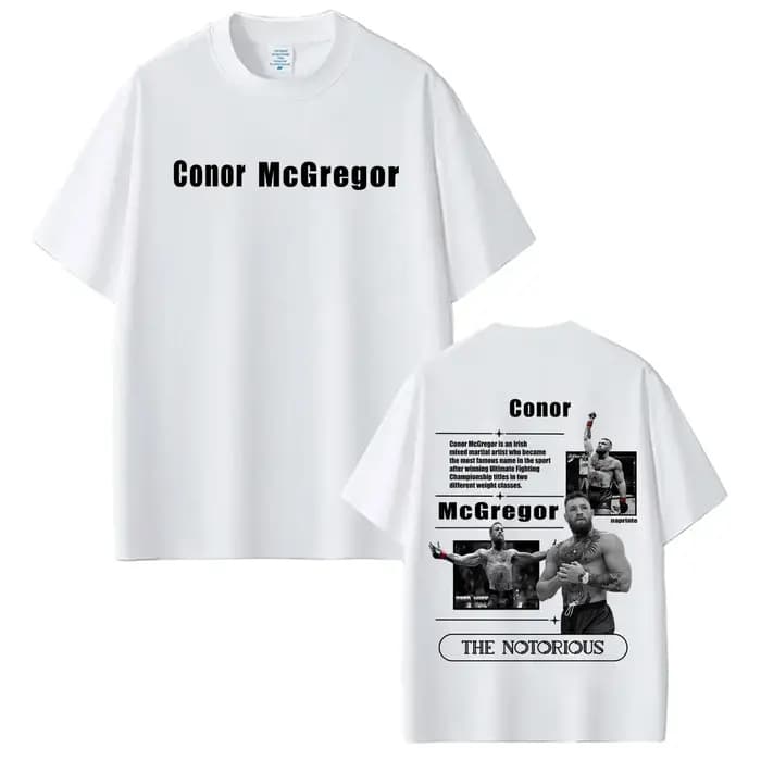 T-shirt pour hommes The Notorious Conor McGregor