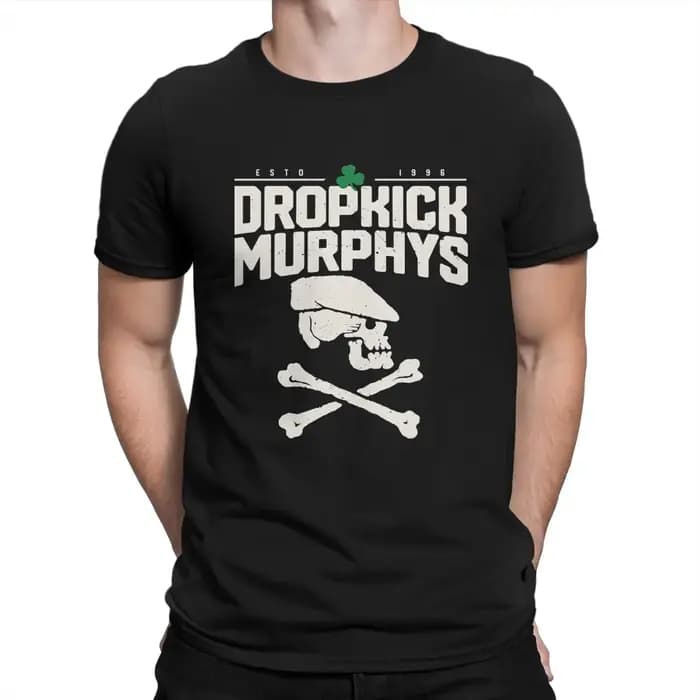 T-shirt Droprika Murphile pour Homme, Graphique PVD, Hipster, à la Mode