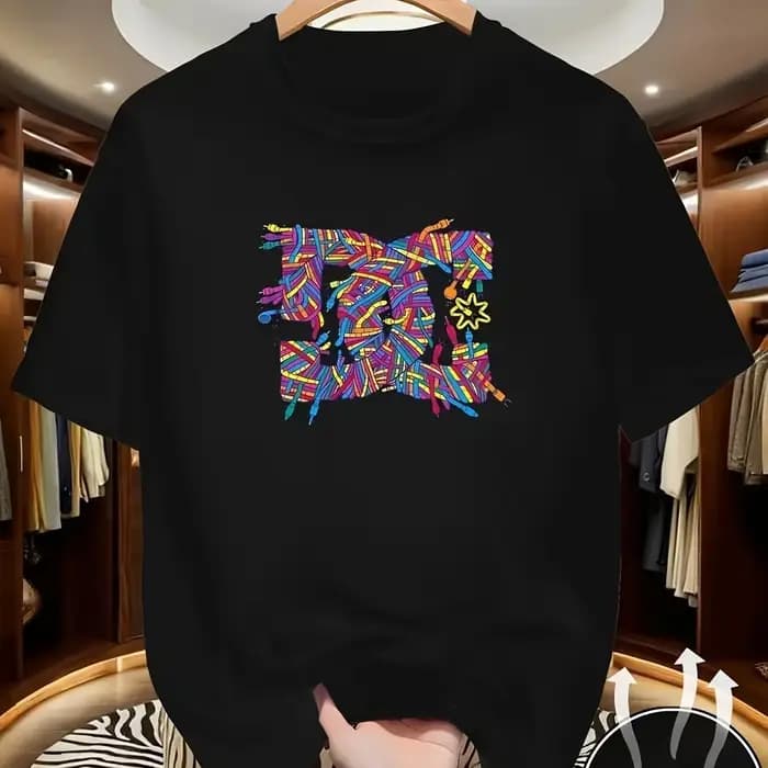 Chemise décontractée respirante pour homme, chemise décontractée pour tous les jours, t-shirt à col