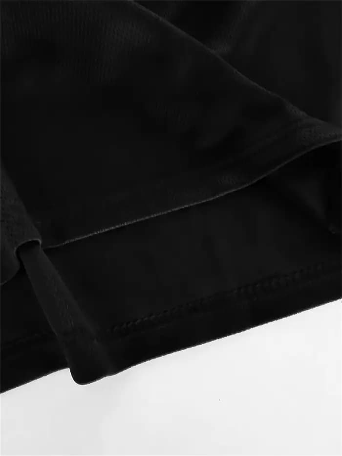 T-shirts pour hommes à col rond en polyester respirant