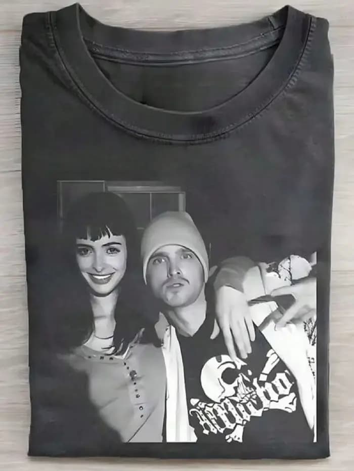 T-shirts graphiques rétro Jesse Pinkman et Jane Margulies, à prix avantageux, T-shirts sur le thème