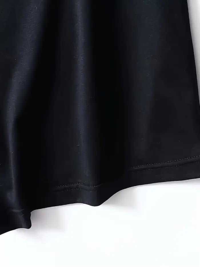 T-shirt à imprimé lettres pour femmes LALISA