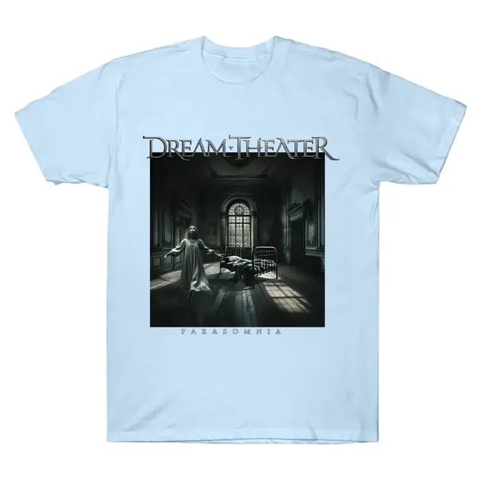 Dream Theatre Parasomnie T-shirts homme T-Shirt Coton Manches Courtes Hip Hop Vintage Bande