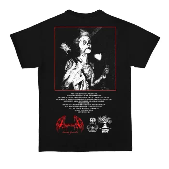 Streetwear Haunted Mound Vintage t-shirt Y2K vêtements hommes femmes Hip Hop imprimé graphique surdimensionné t-shirts coton à manches courtes hauts