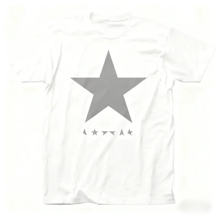 T-shirt de groupe de rock'n'roll David Bowie Blackstar