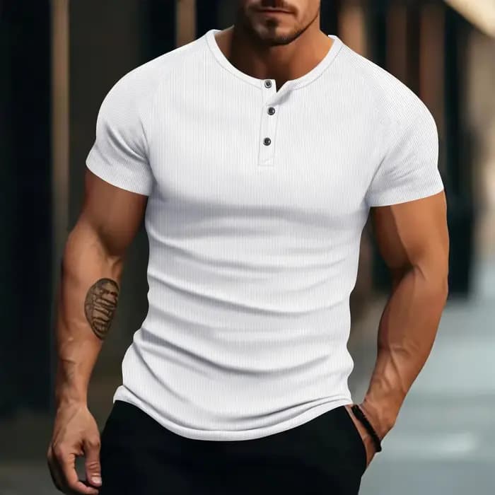 Nouveau T-shirt d'été pour homme