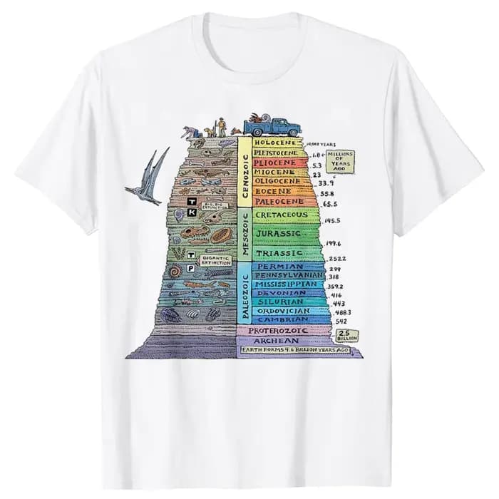 Géologie drôle forme de terre géologue Rock collecteur T-shirts hommes mode t-shirt style décontracté 100% coton ample