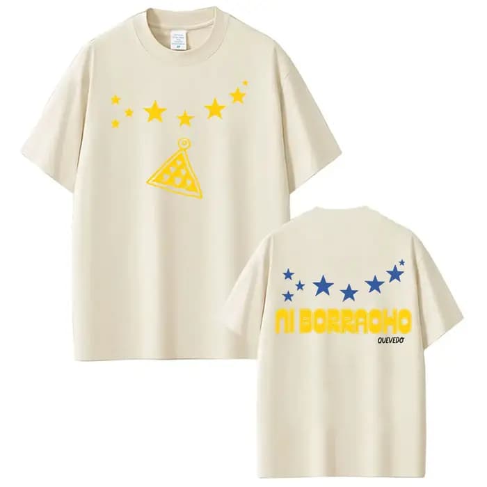 Quevedo EL BAIFO « NI BORRACHO » T-shirts imprimés pour hommes et femmes