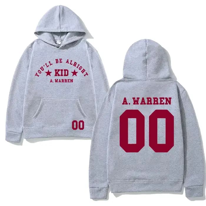 You'll Be Alright sweat à capuche Alex Warren 2025NEW unisexe