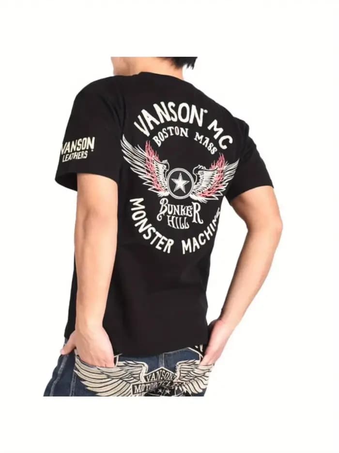 T-shirt Benson Vanson, T-shirt à manches courtes à motif ciel étoilé pour hommes et femmes, style dé